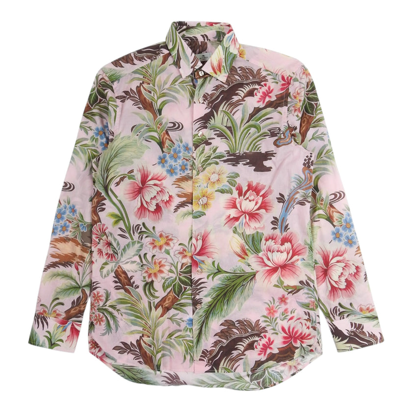Etro Floral LS Shirt Size 40