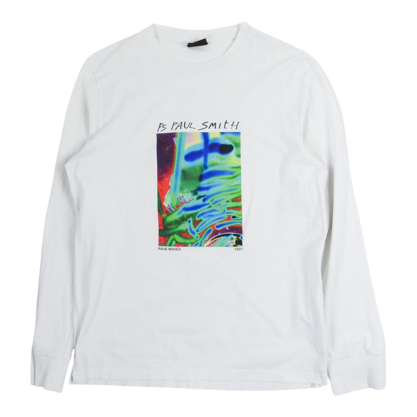 PS by Paul Smith Graphic LS T-Shirt Size Medium