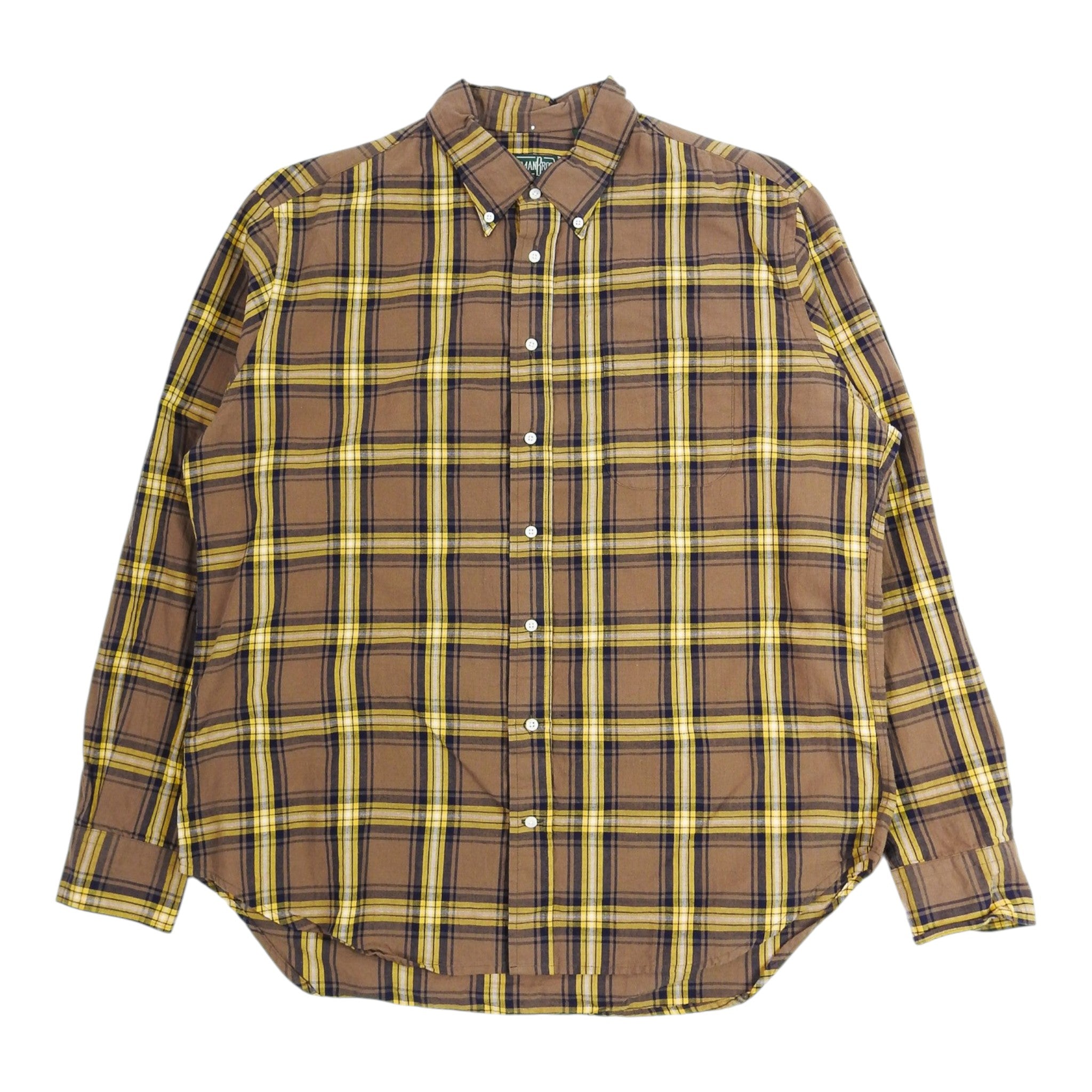 Gitman Vintage Plaid Shirt Size XL