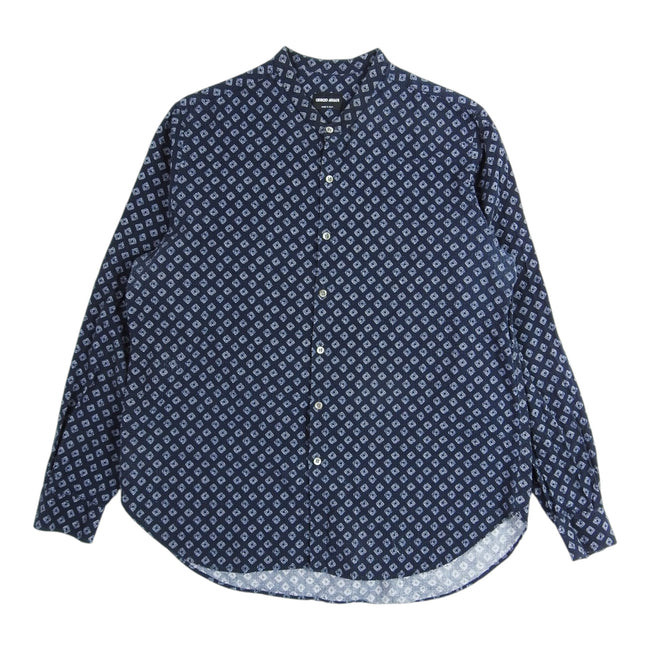 Giorgio Armani Mandarin Collar Shirt Size 17.5