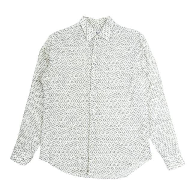 Armani Collezioni Linen Shirt Size Medium