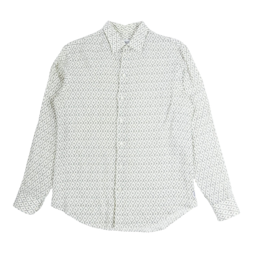 Armani Collezioni Linen Shirt Size Medium