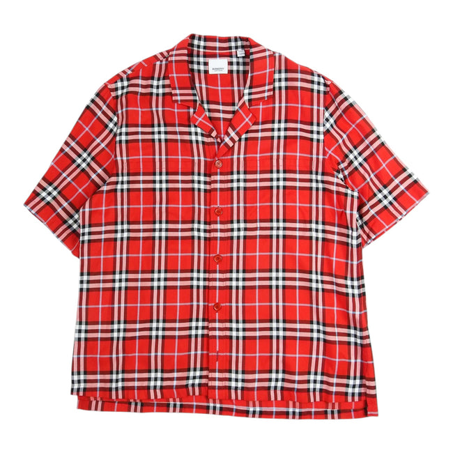 Burberry SS Check Shirt Size Medium