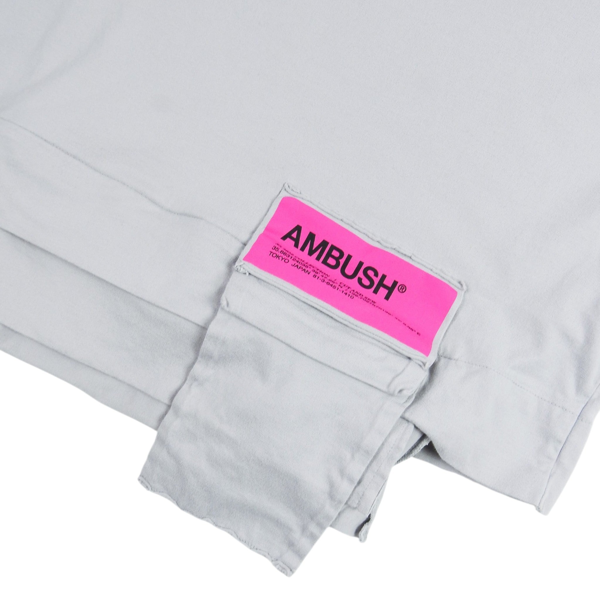 Ambush Grey Bag T-Shirt Size 3