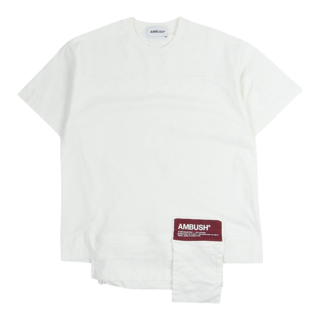 Ambush White Bag T-Shirt Size 3