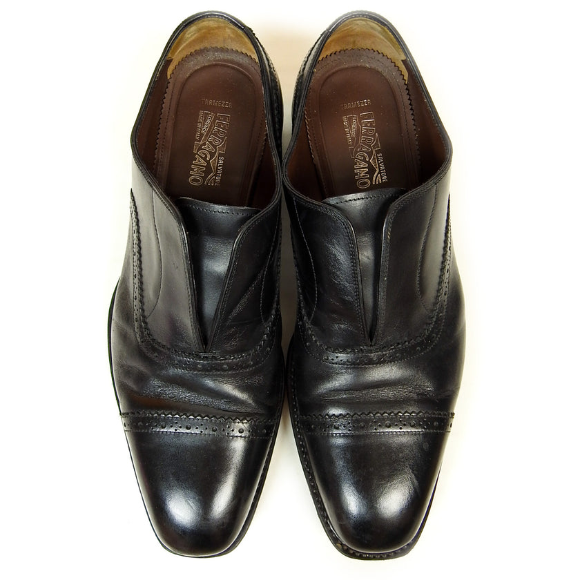 Salvatore Ferragamo Laceless Derbies Size 11