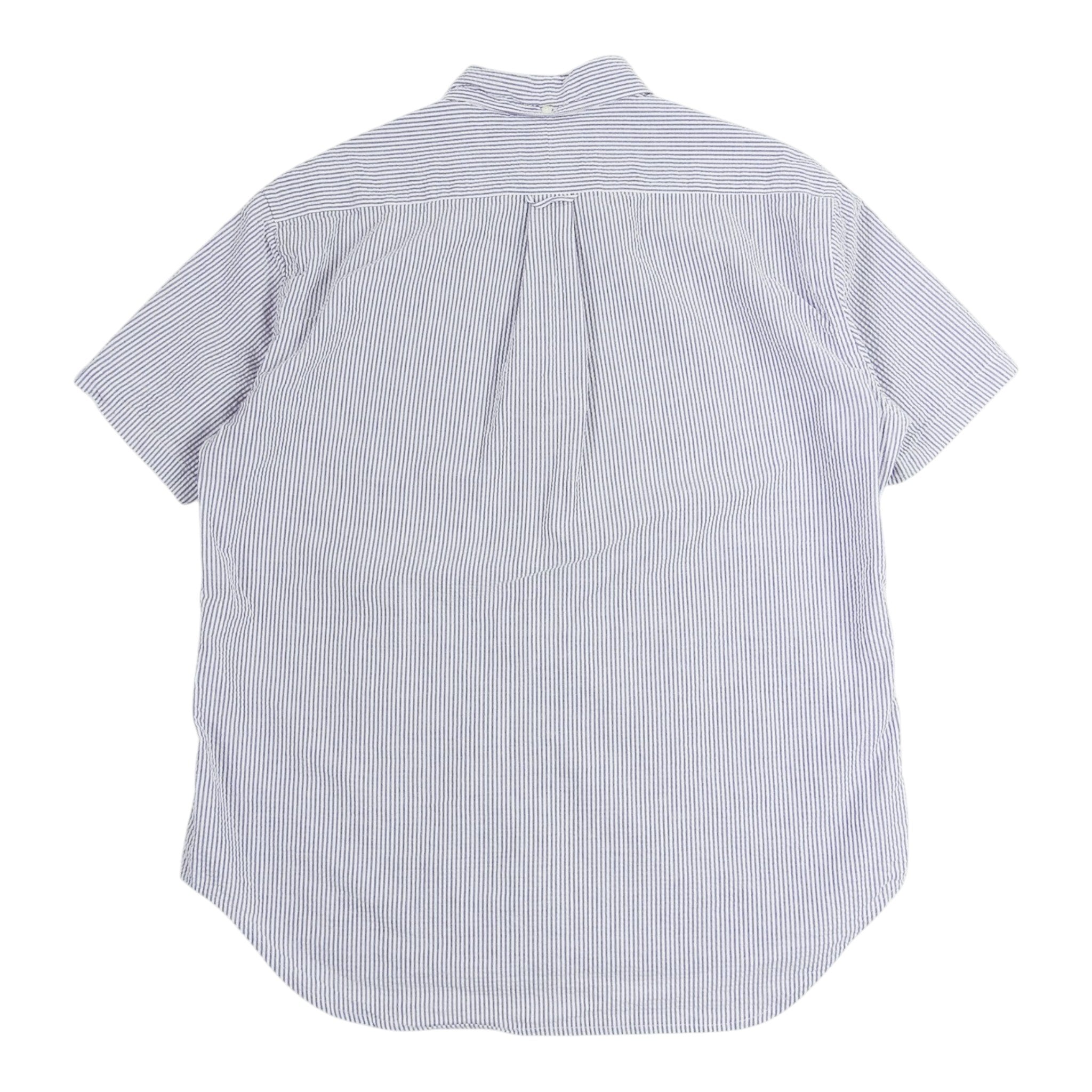 Gitman Vintage Purple Seersucker SS Shirt Size XL