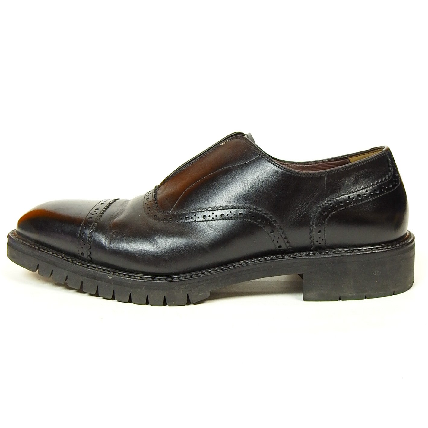 Salvatore Ferragamo Laceless Derbies Size 11