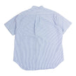Gitman Vintage Blue Seersucker SS Shirt Size XL