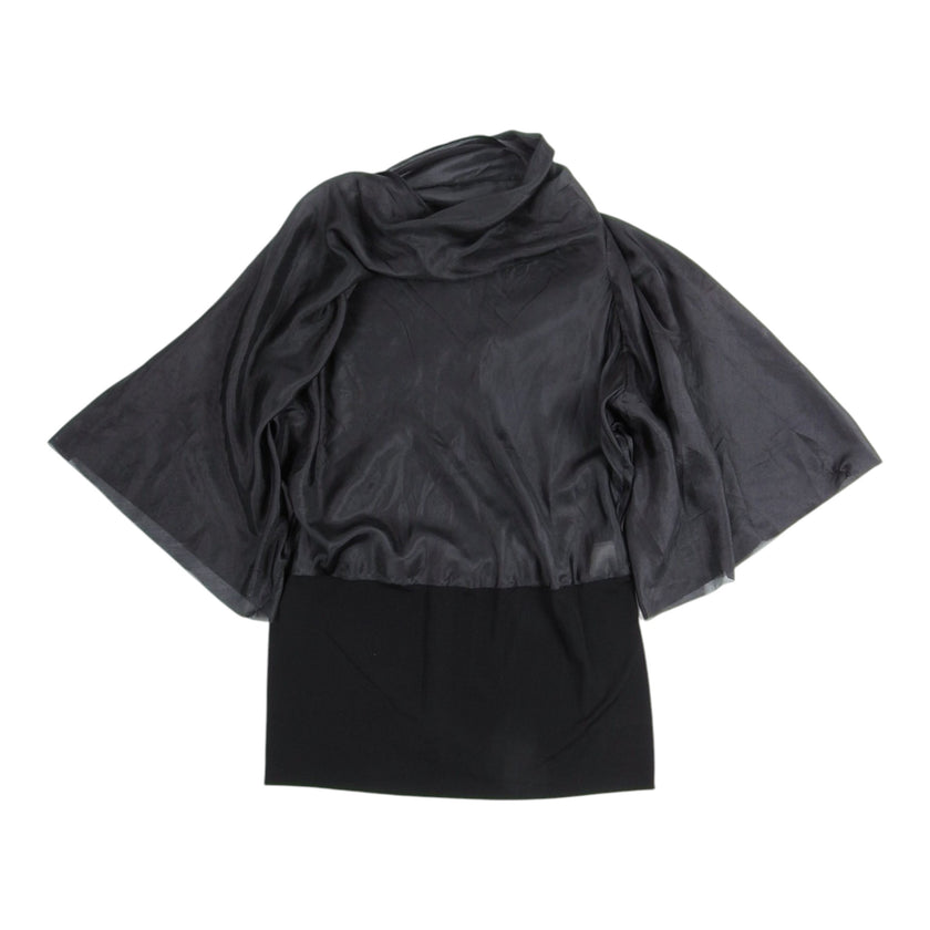 Rick Owens Lido S/S/ 24 Sheer Shirt Size 42