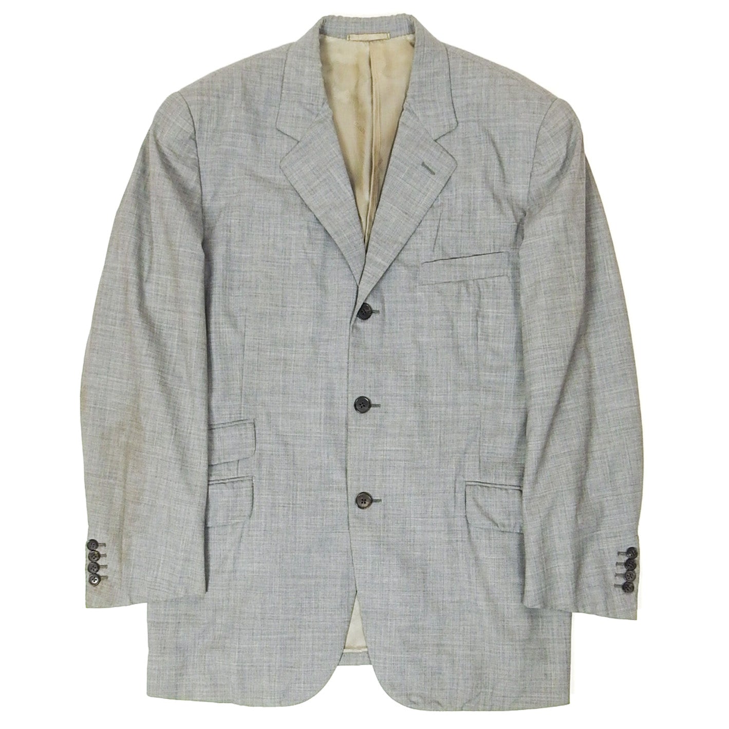 Hermes Grey 2 Piece Suit Size 50