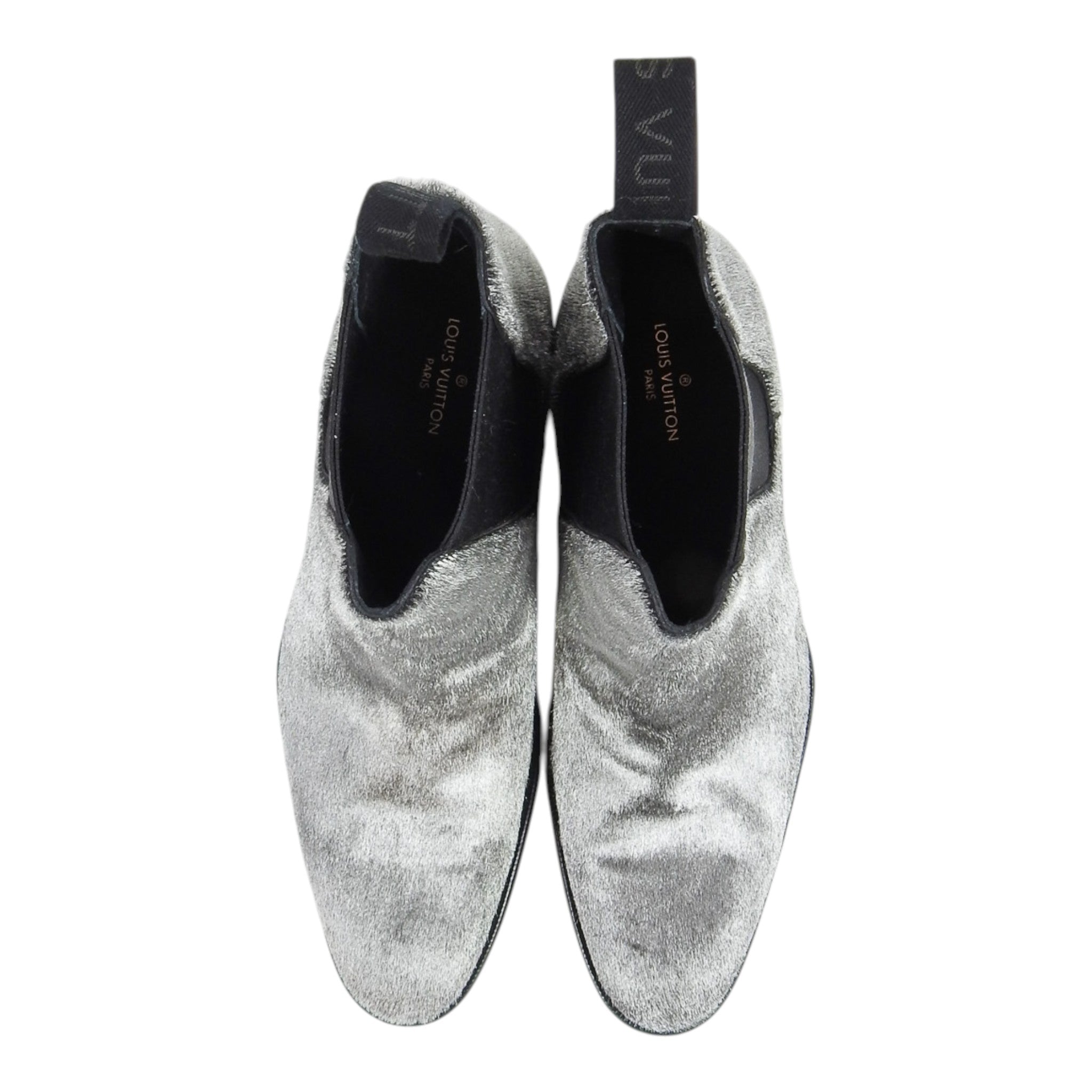 Louis Vuitton Pony Hair Chelsea Boots Size 10.5