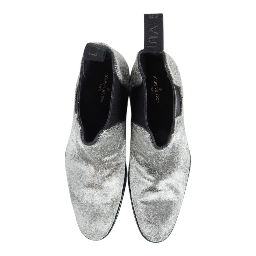 Louis Vuitton Pony Hair Chelsea Boots Size 10.5