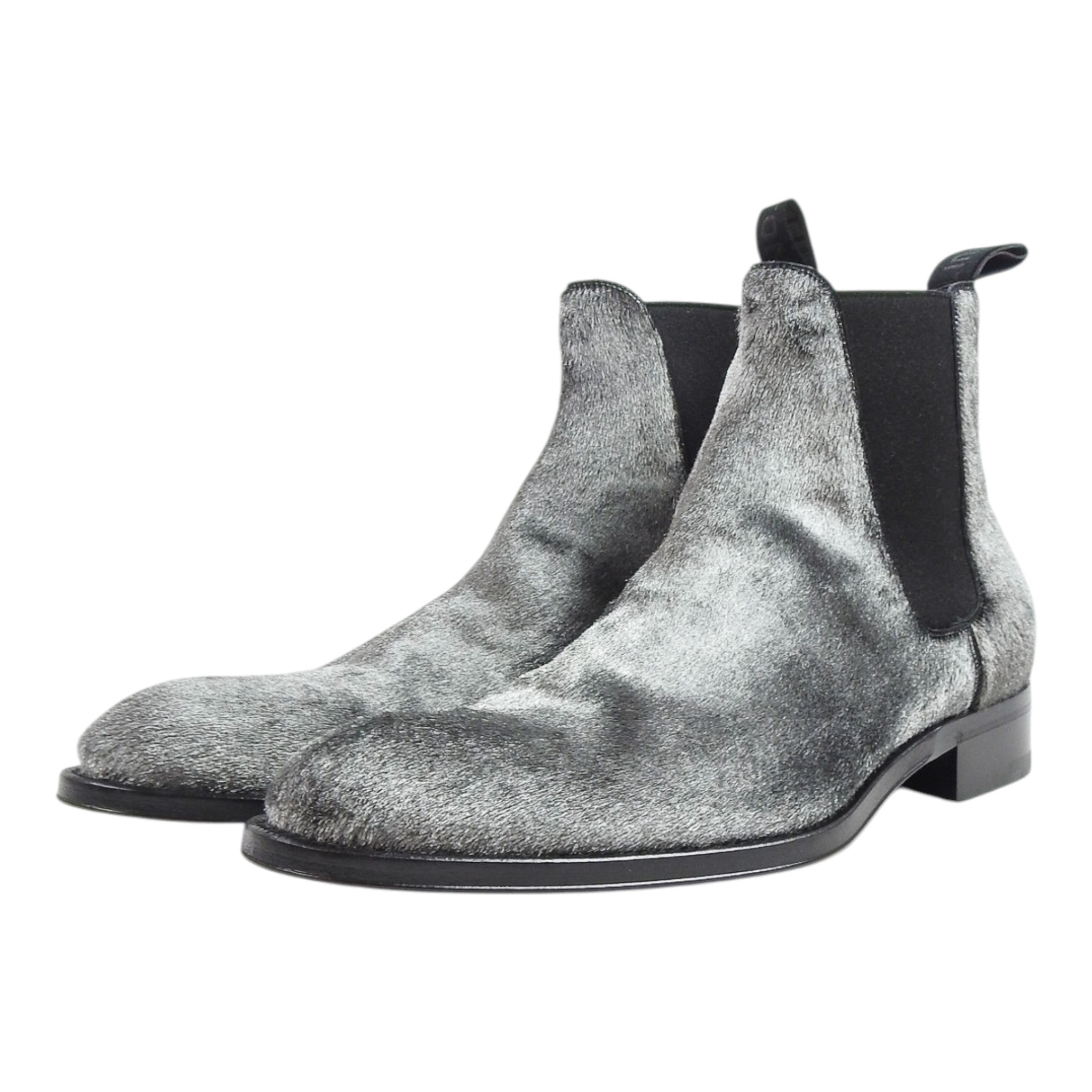 Louis Vuitton Pony Hair Chelsea Boots Size 10.5