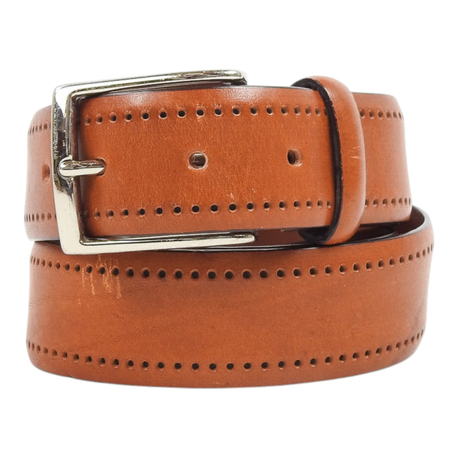 Canali Light Brown Belt Size 115