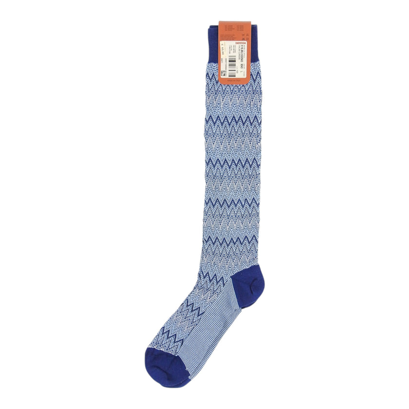 Missoni Blue Socks Size Large
