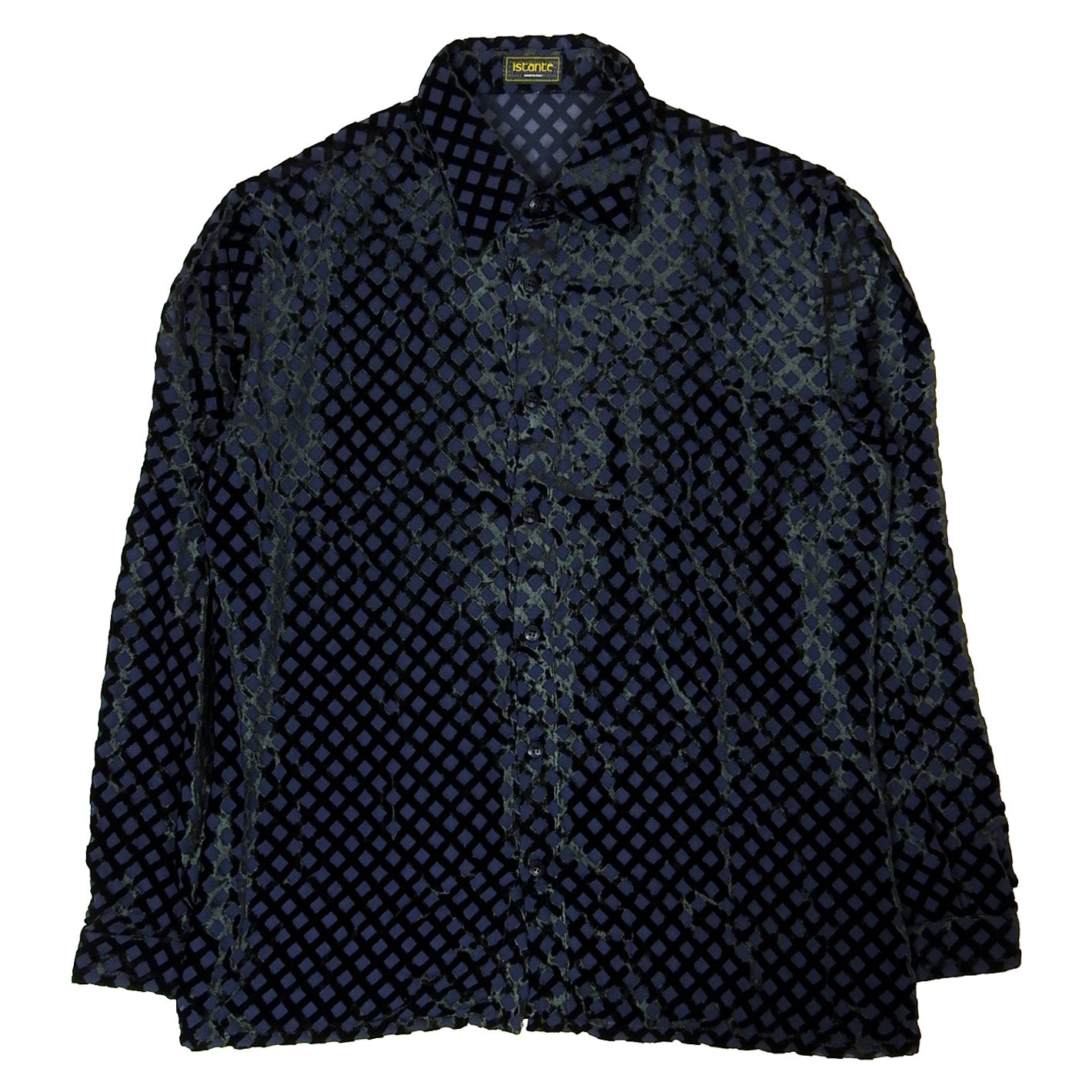 Istante Lactuce Velvet Shirt Size 50