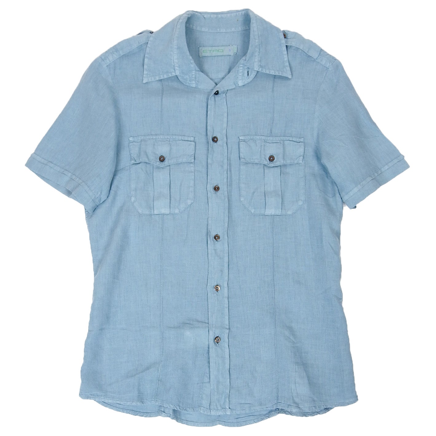 Etro Linen SS Shirt Size Small