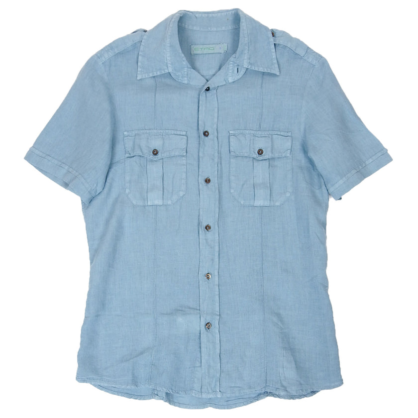 Etro Linen SS Shirt Size Small