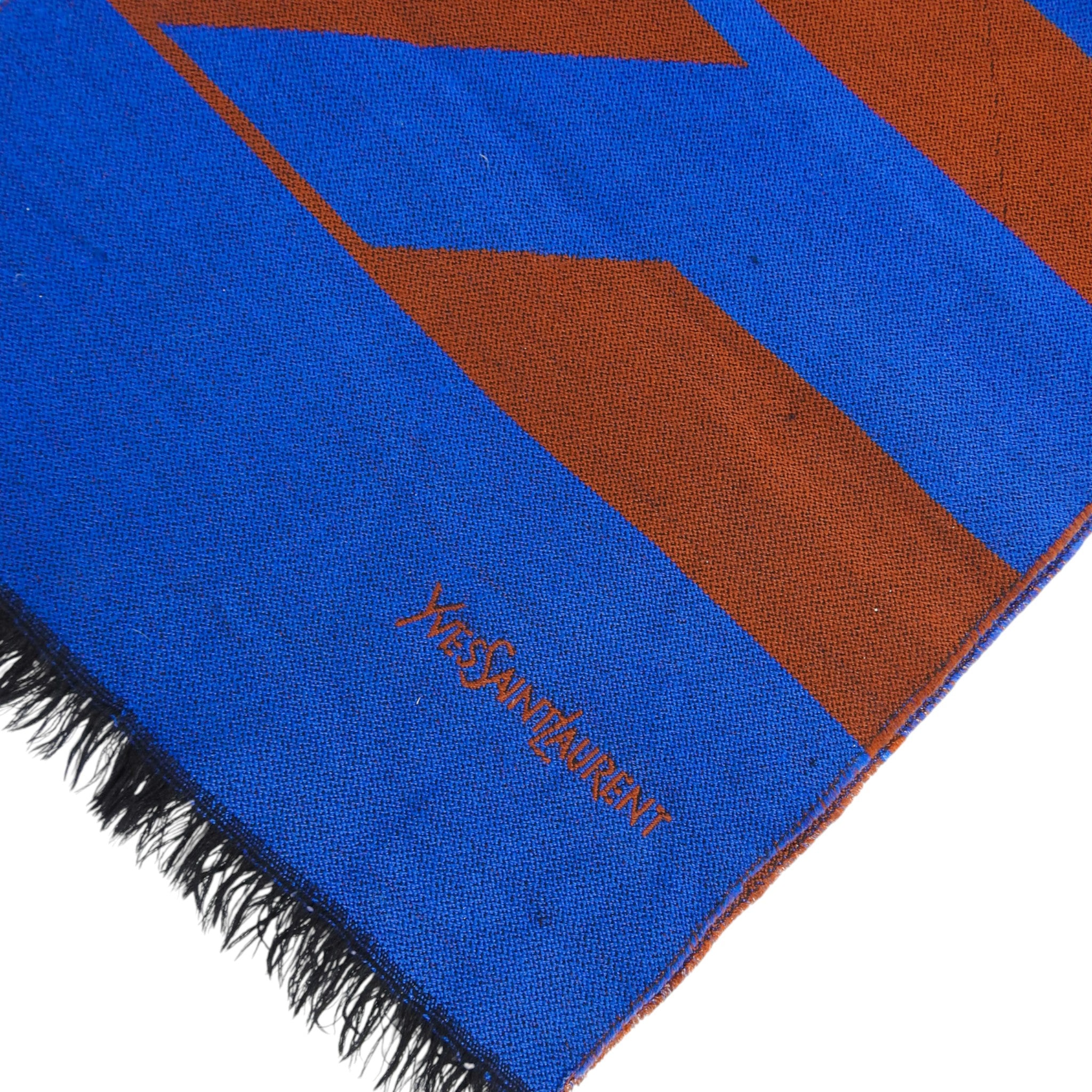 Yyves Saint Laurent Colour Block Scarf