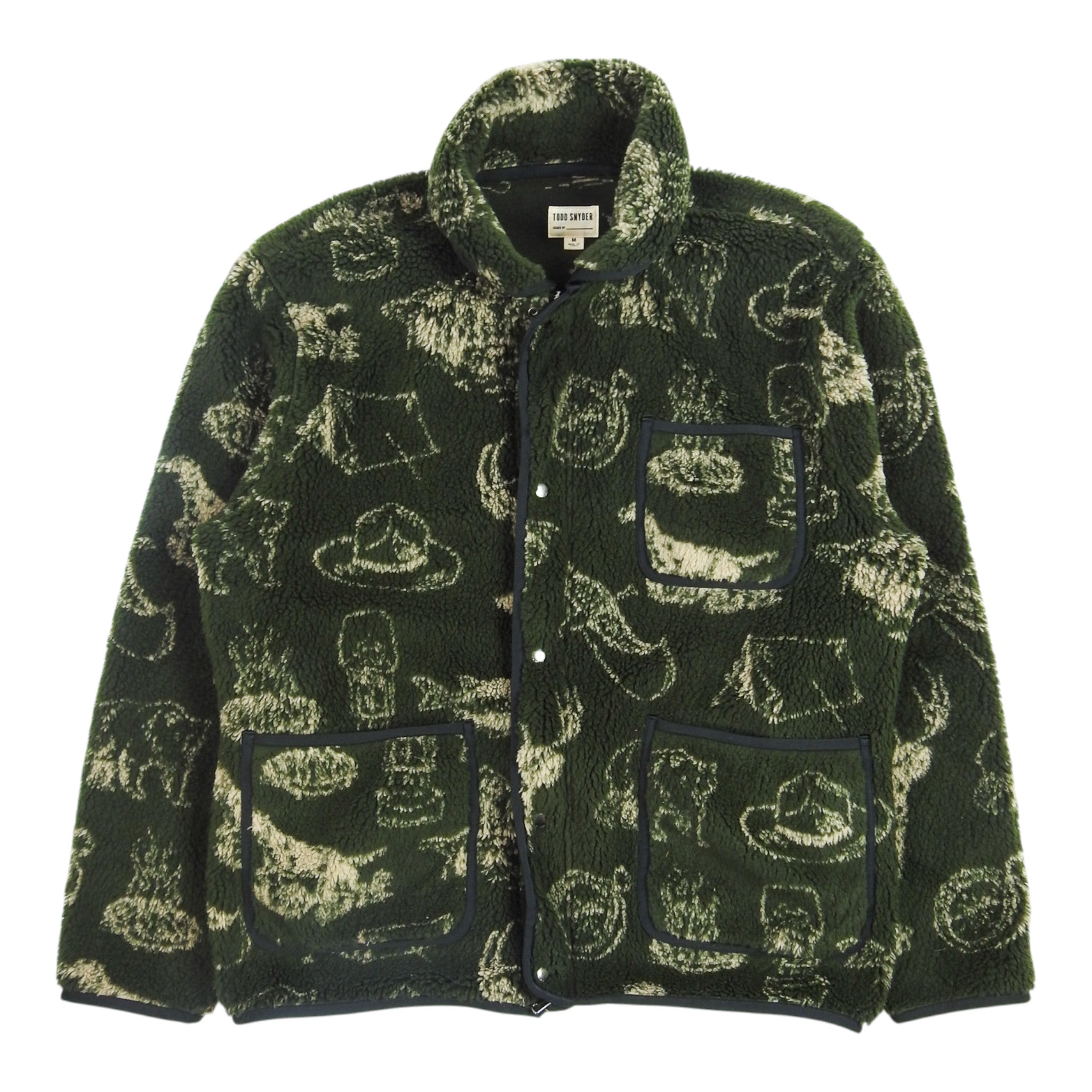 Todd Snyder Fleece Jacket Size Medium