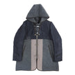 Comme Des Garçons Homme Plus Hooded Wool Coat Size Medium