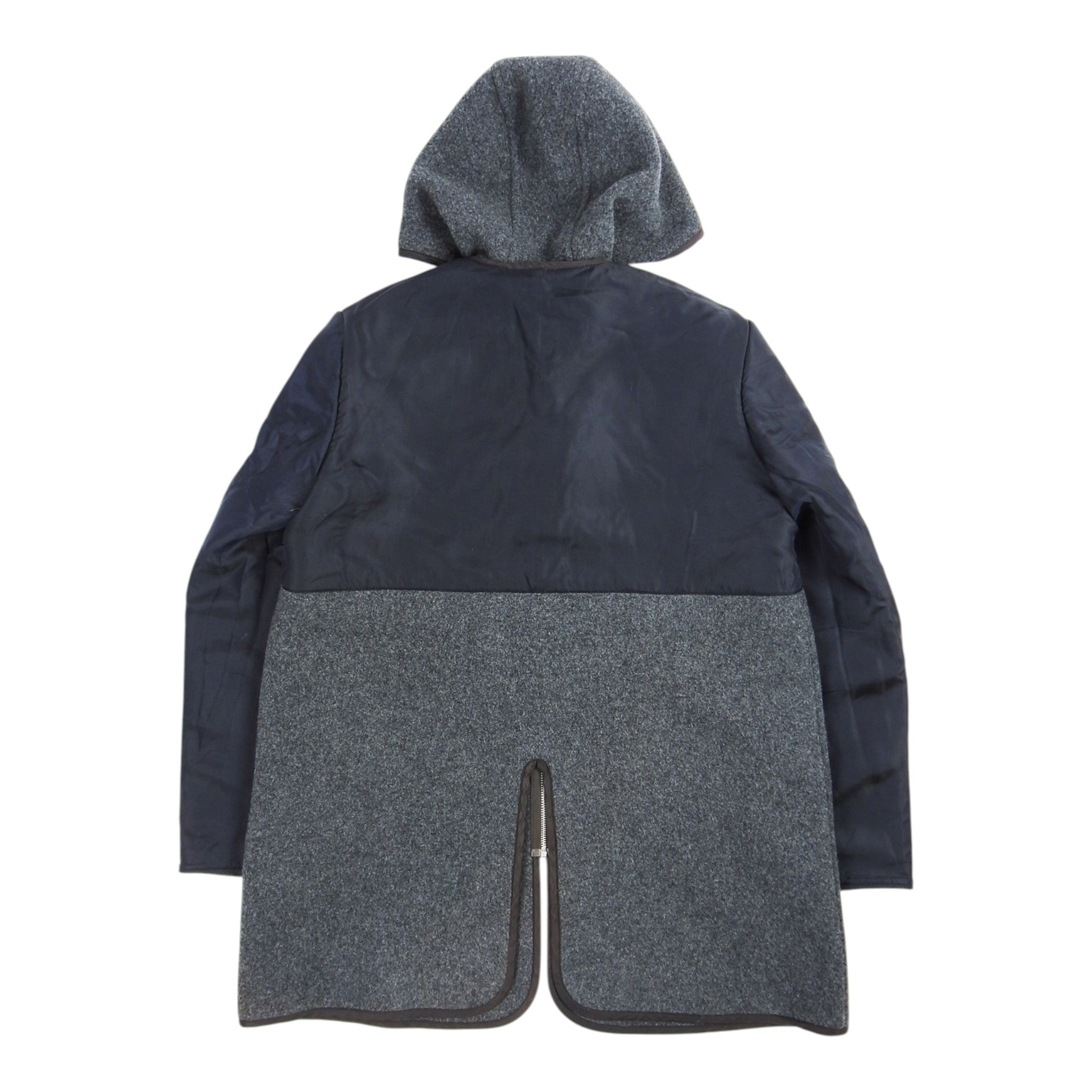 Comme Des Garçons Homme Plus Hooded Wool Coat Size Medium