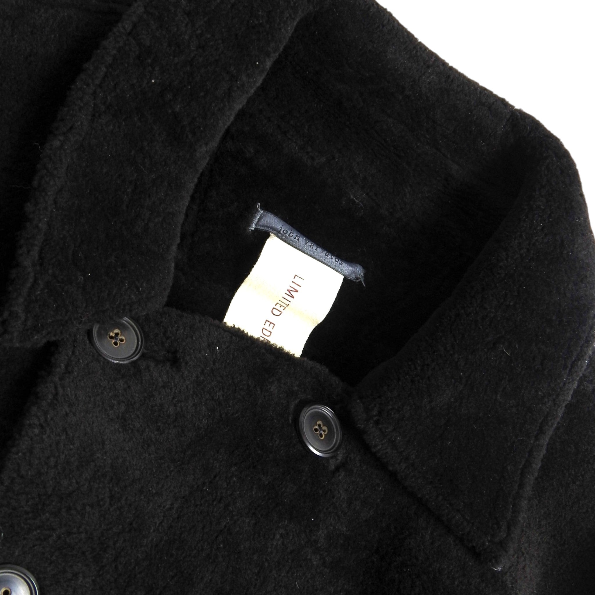 John Varvatos Limited Edition Shearling Coat Size 54