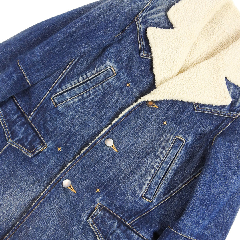 Number (N)ine Denim Sherpa Size 3