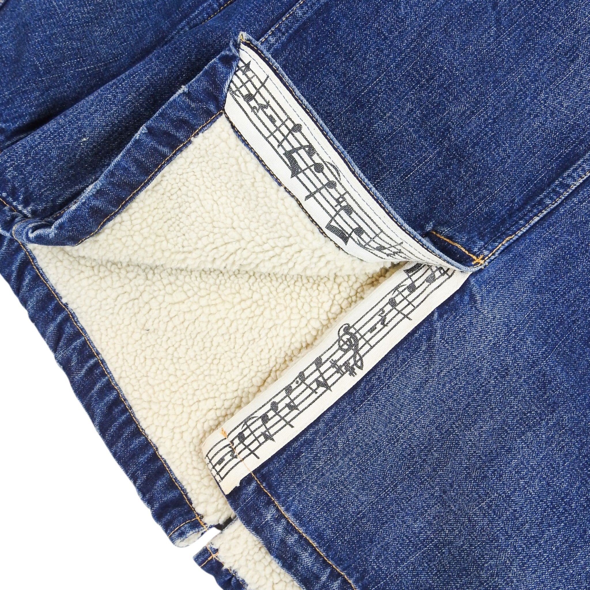 Number (N)ine Denim Sherpa Size 3