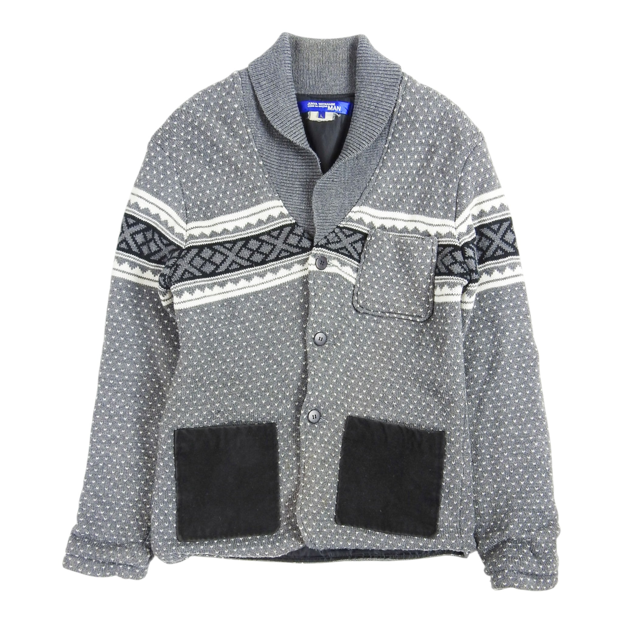 Junya Watanabe Man Knit Coat Size Large