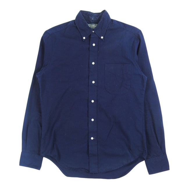 Gitman Navy Shirt Size Small