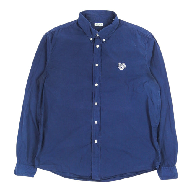 Kenzo Embroidered Shirt Size Large