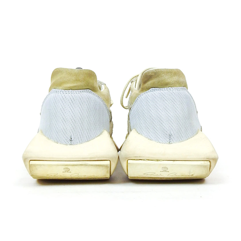 Rick Owens x Adidas Tech Runner - White/Grey Size 7.5
