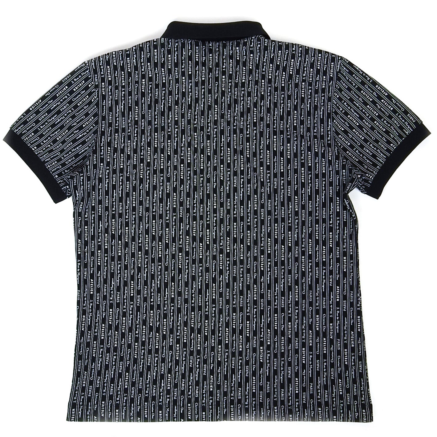 Dior Homme All Over Logo Polo Size Large