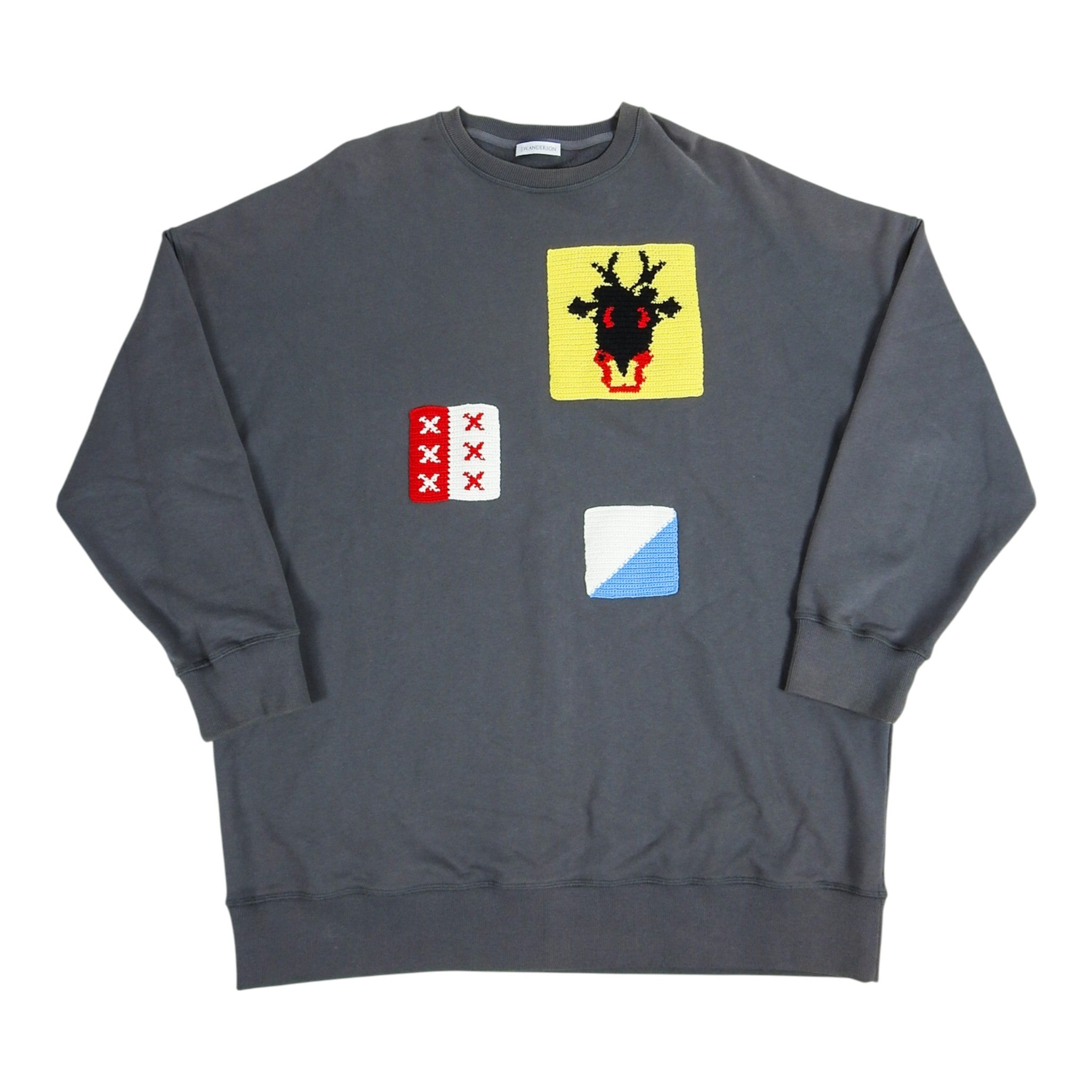 J.W. Anderson Oversized Patch Sweatshirt