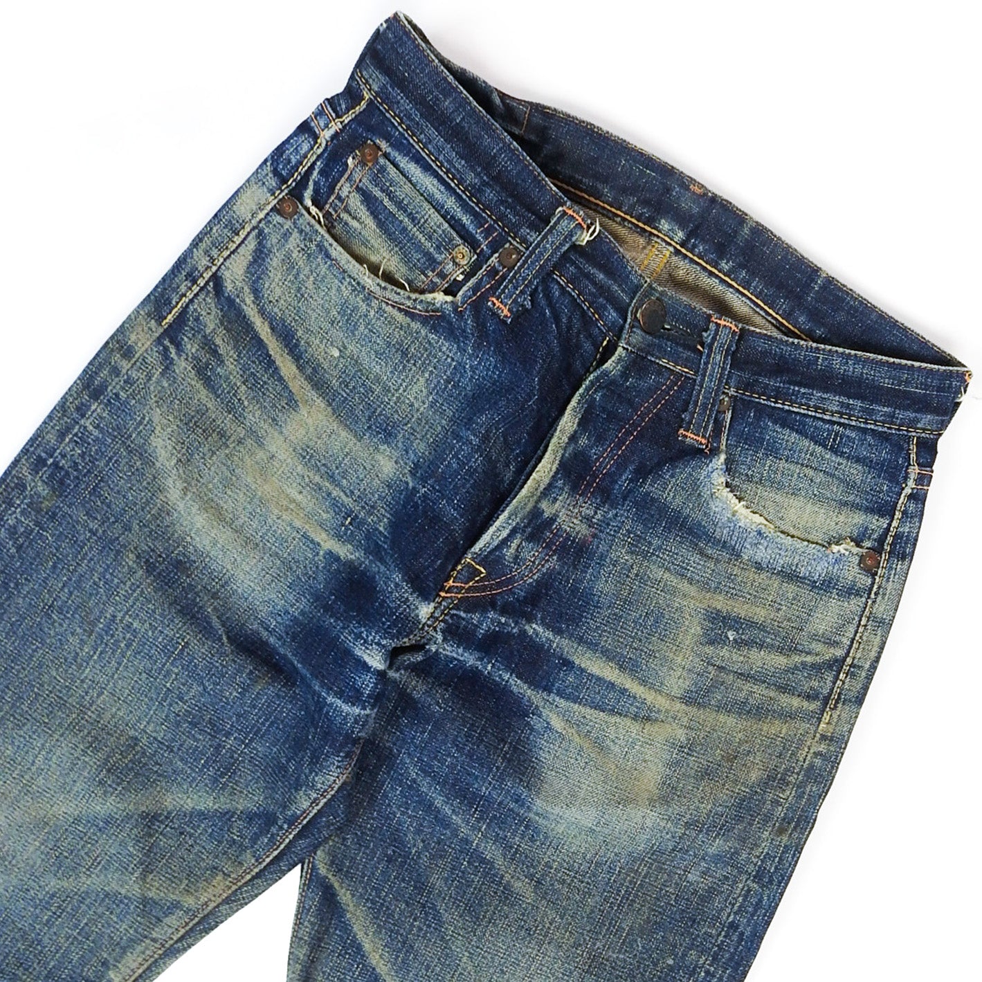 Samurai Repaired Selvedge Denim Size 28