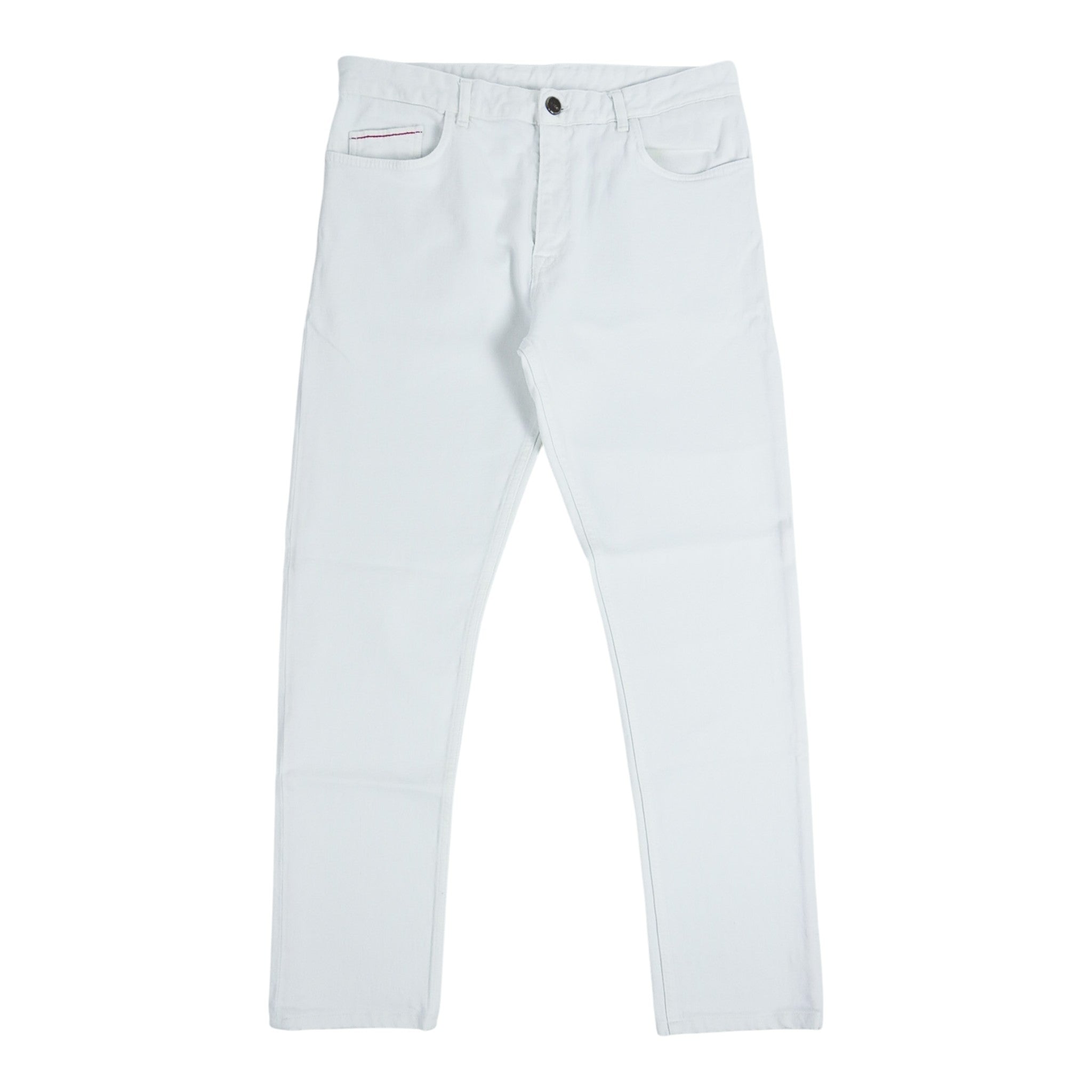 Isaia White Jeans Size 34