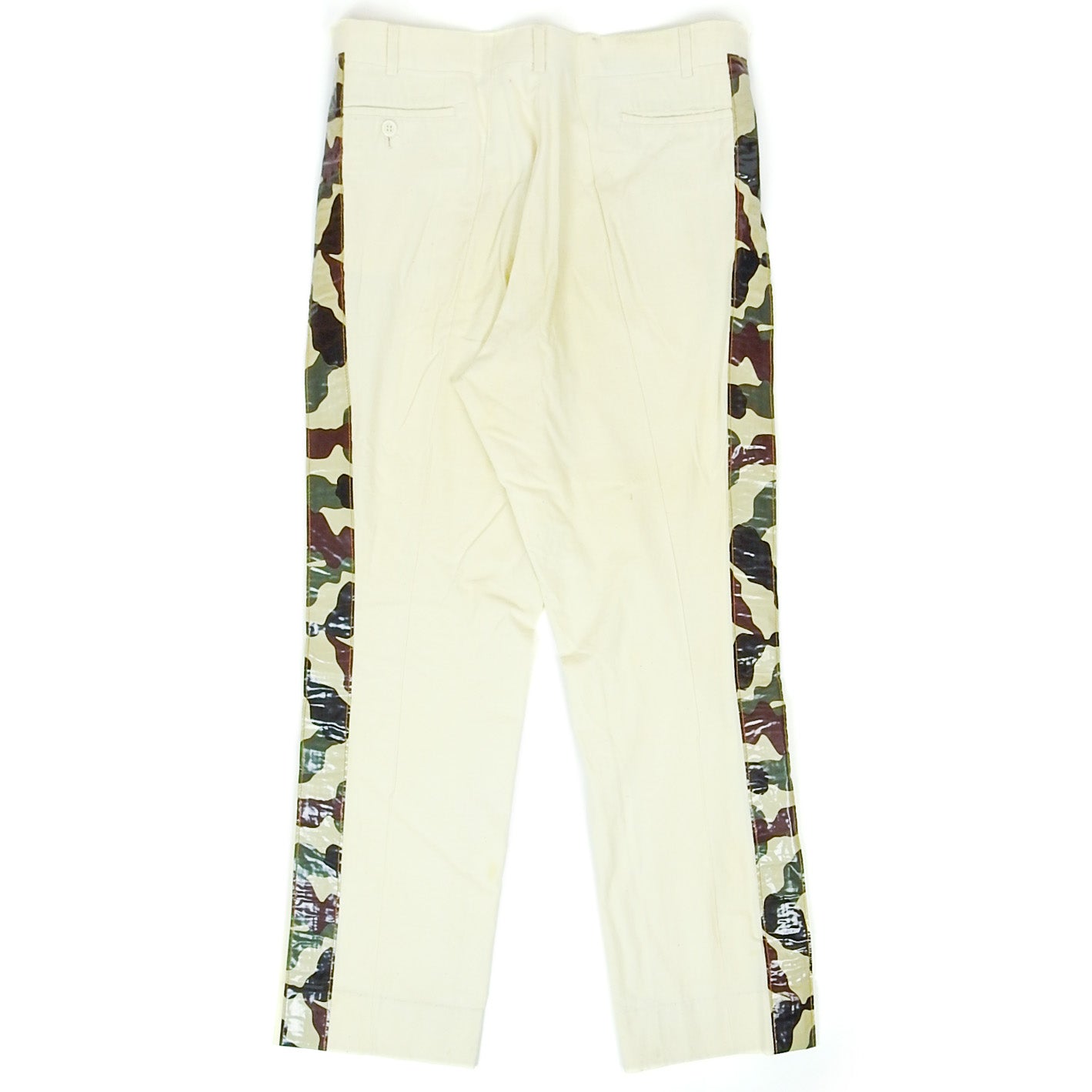 Comme Des Garçons AD2000 Camo Striped Pants Size Medium