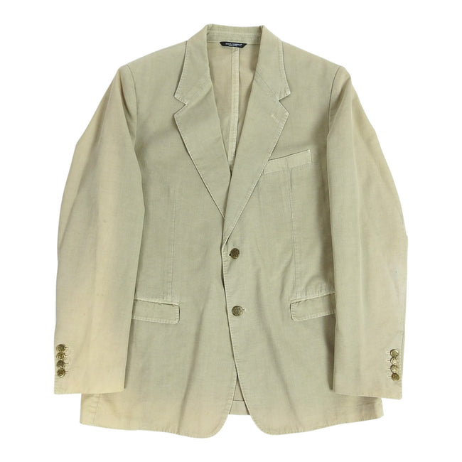 Dolce & Gabbana Canvas Blazer Size 54