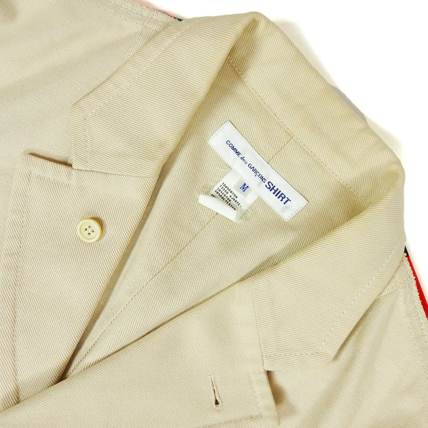 Comme des Garcons SHIRT Khaki Blazer Size Medium