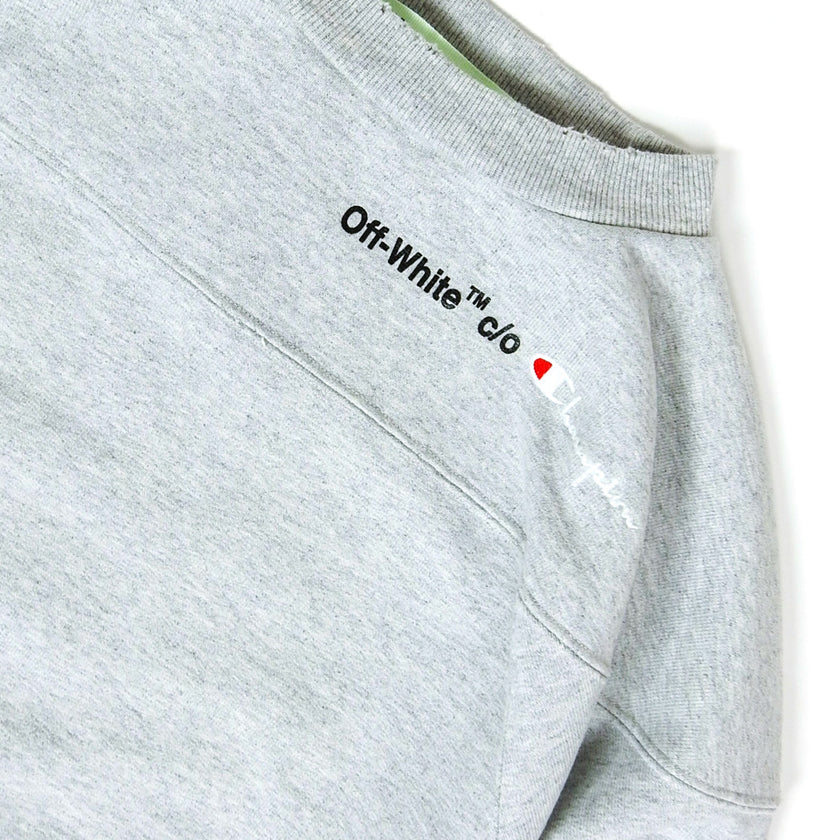 Off-White x Champion Crewneck Sweatshirt Size Small