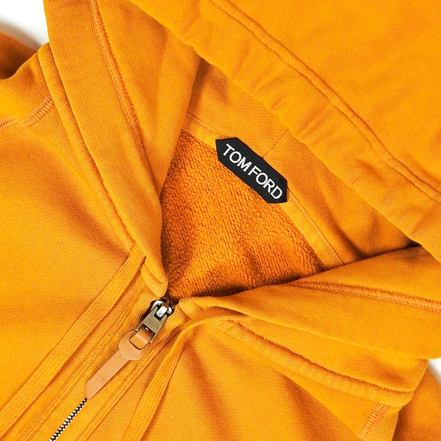 Tom Ford Orange Hoodie Size 54