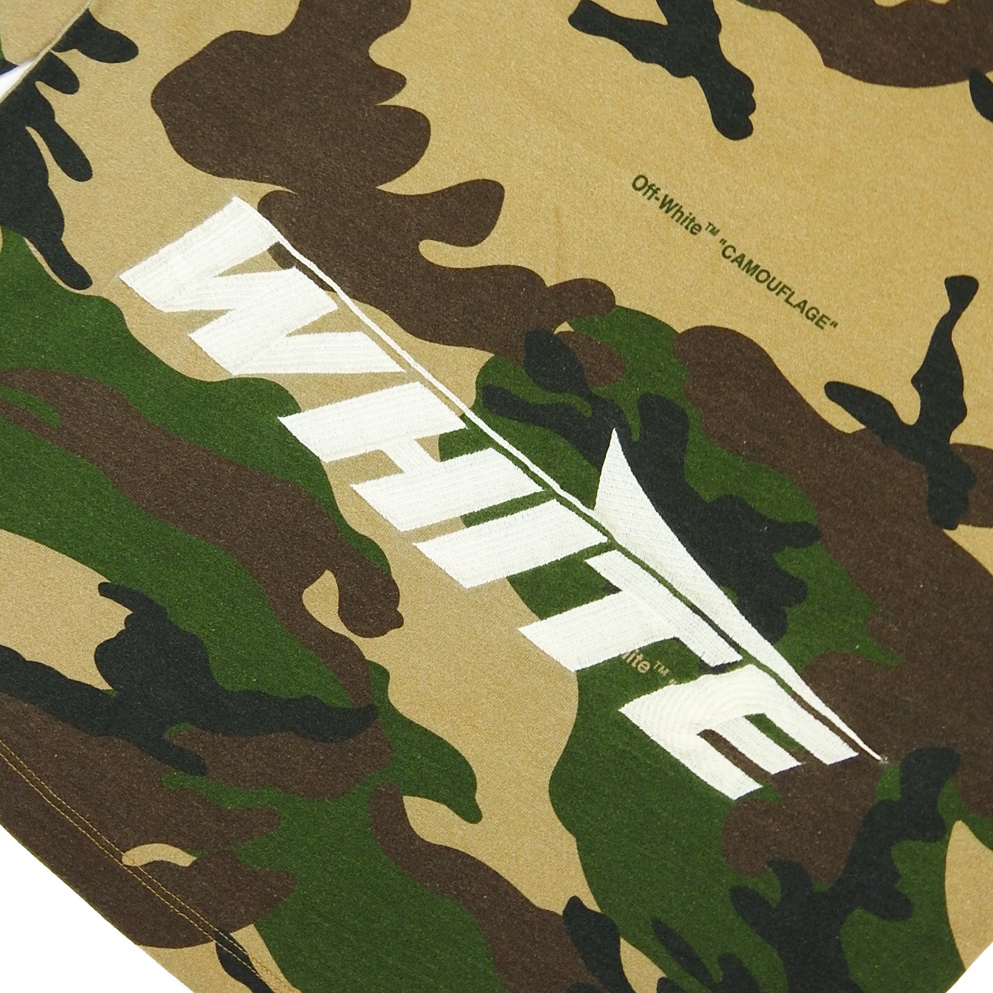 Off-White Camo Longsleeve Size Medium