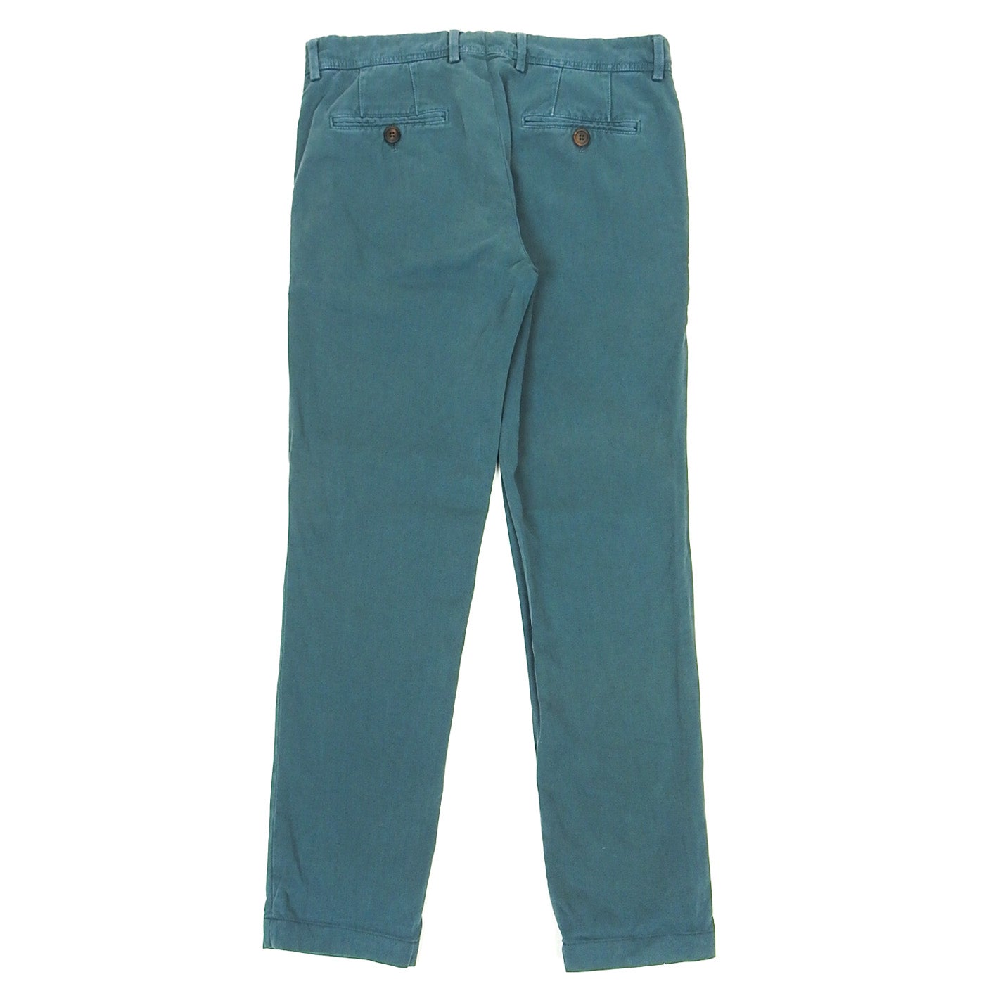Brunello Cucinelli Teal Chinos Size 48