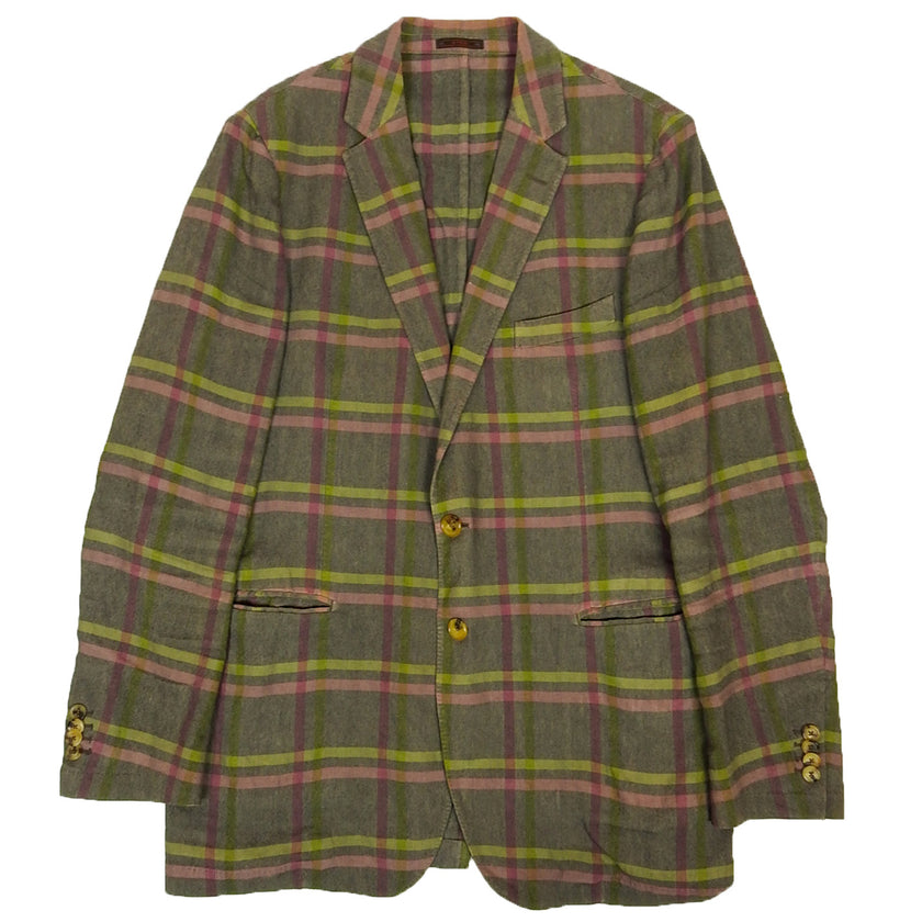 Etro Linen Blazer Size 56L