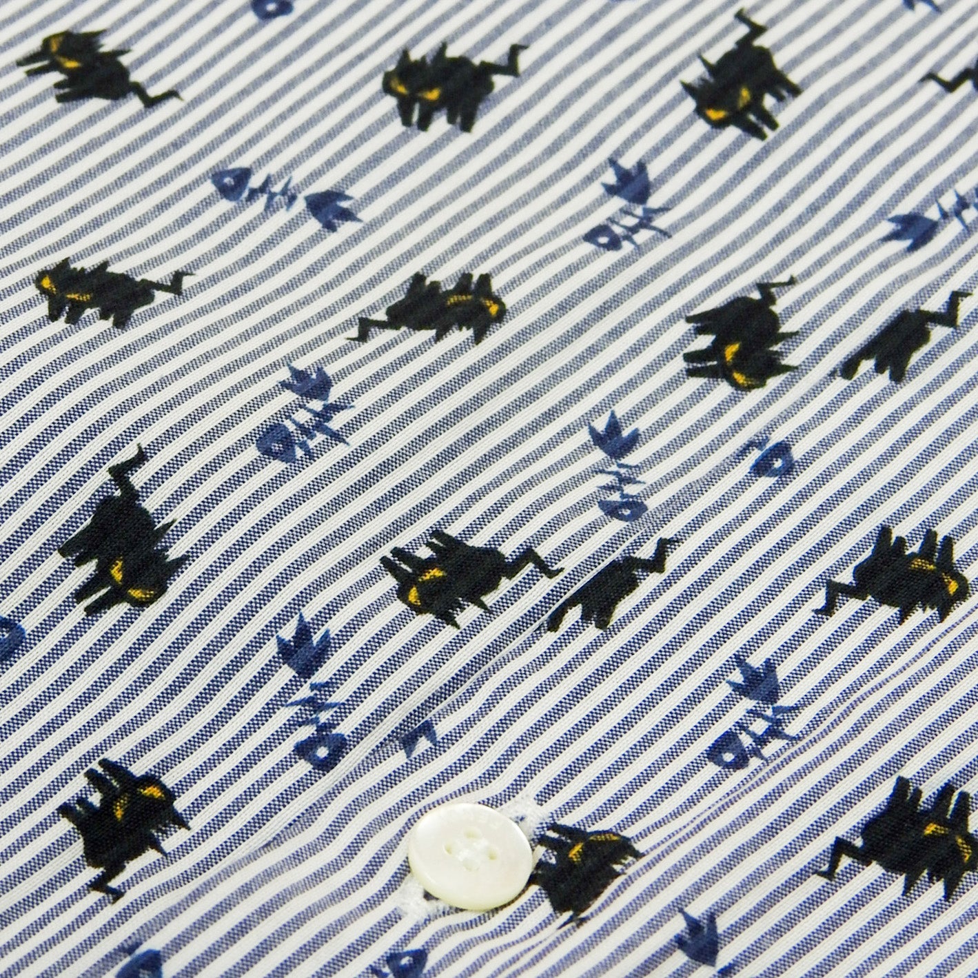 Fendi Striped Shirt Size 41