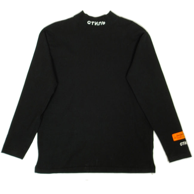 Heron Preston Mockneck Longsleeve Size XS