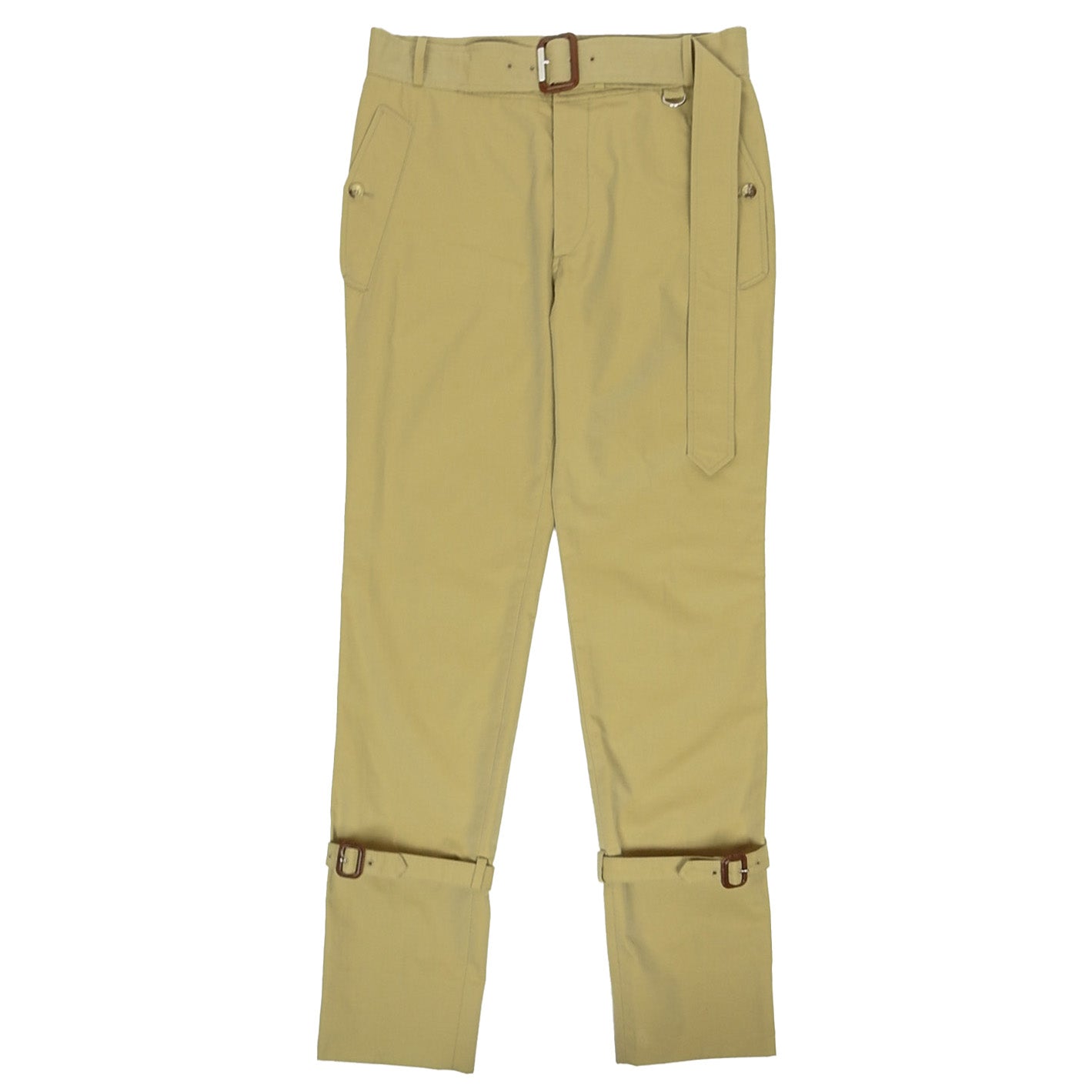 Alexander McQueen Belted Trousers Size 48