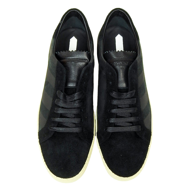 Off-White Brushed Diagonals Sneakers Black Size 41